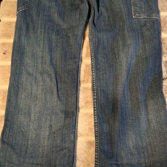 Women's Carhartt Bibs Overalls Jean Bootcut Size Small - Picture 2 of 7